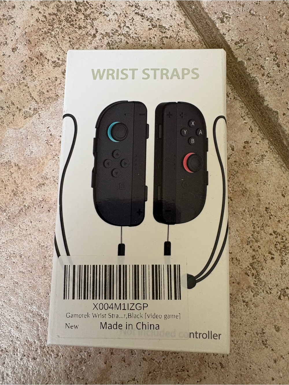 Black Wrist Straps for Game Controllers by